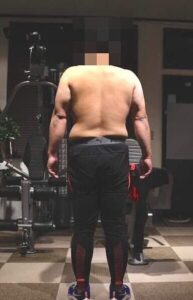 40代男性のビフォー